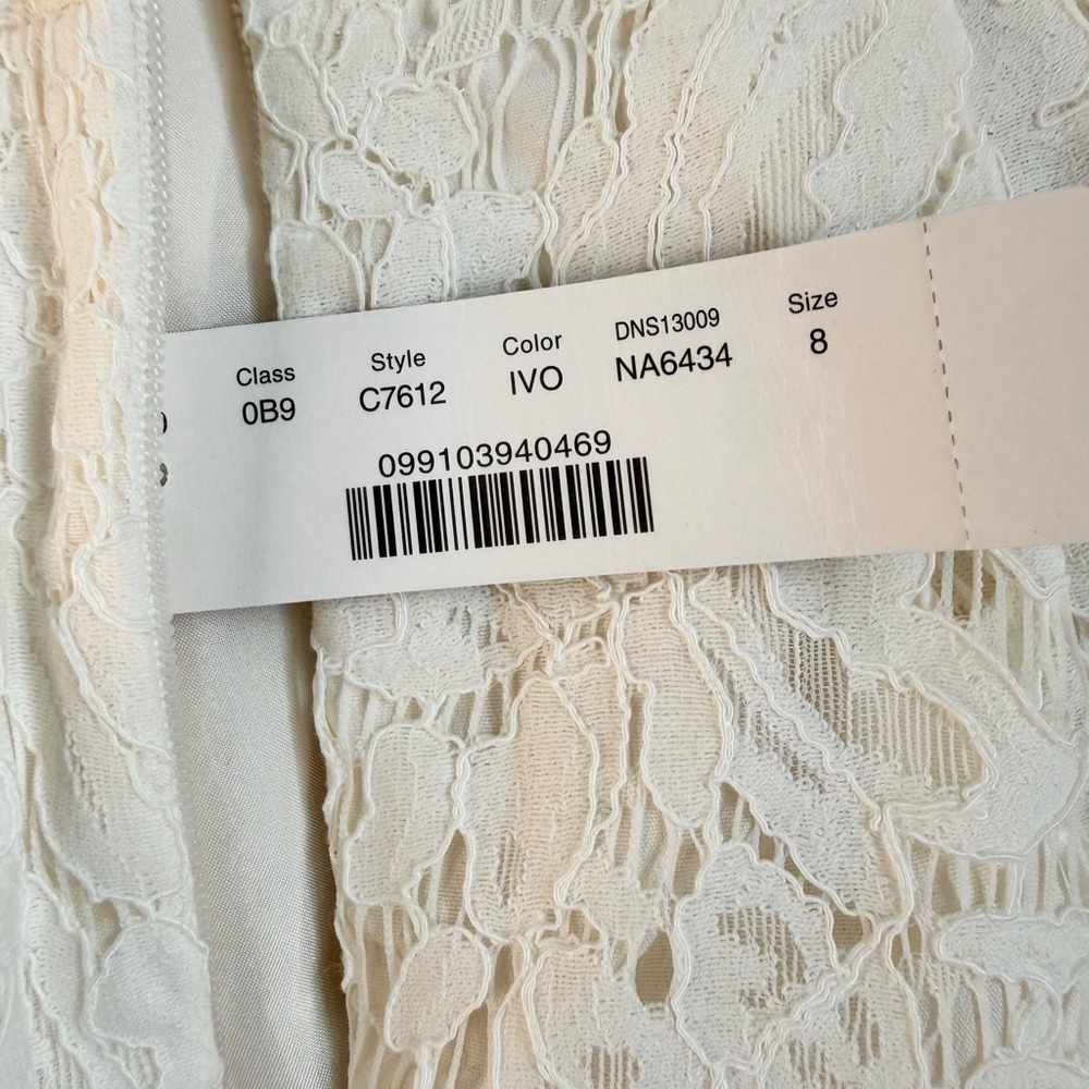 J. Crew Bridal Collection White Lace Bride 2 Piece - Picture 10 of 17